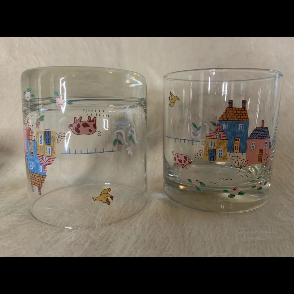 International China Company “Heartland” 2 rocks glasses - Picture 4 of 4